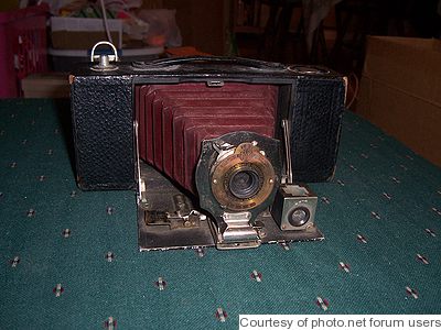 Kodak Eastman: Folding Brownie Pocket No.2A Model A camera