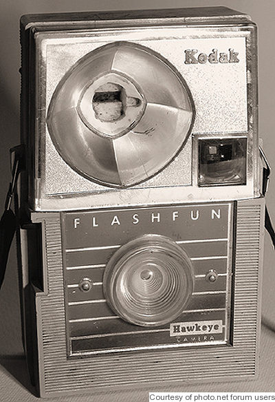 Kodak Eastman: Hawk-Eye Flashfun camera