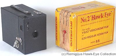 Kodak Eastman: Hawk-Eye No.2 Model BB camera