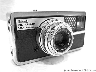 Kodak Eastman: Instamatic 500 camera