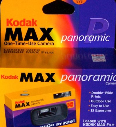 Kodak Eastman: Kodak Max Panoramic camera