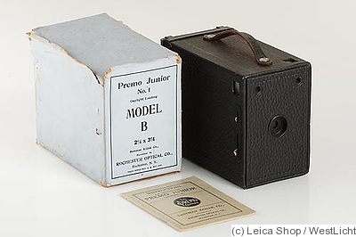 Kodak Eastman: Premo Junior No.1 Model B camera