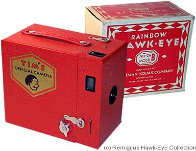 Kodak Eastman: Rainbow Hawk-Eye No.2A (Tim’s Official Camera) camera