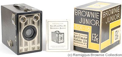 Kodak Eastman: Six-16 Brownie Junior (US) camera