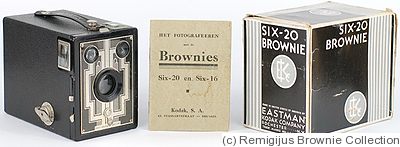 Kodak Eastman: Six-20 Brownie (US) camera