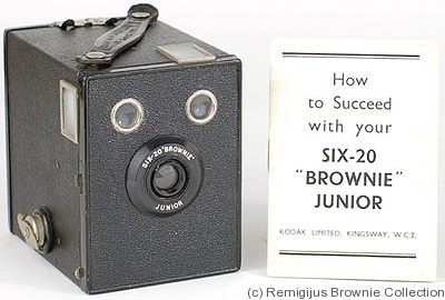 Kodak Eastman: Six-20 Brownie Junior (UK) camera