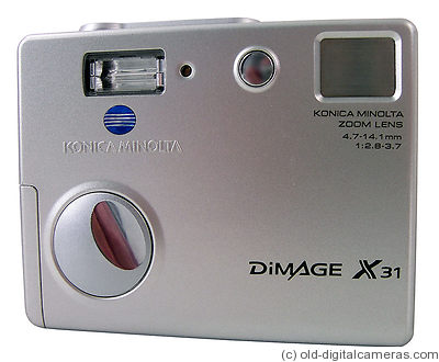 Konica Minolta: DiMAGE X31 camera