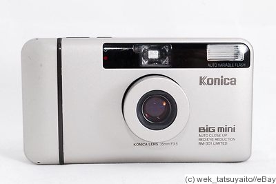 Konishiroku (Konica): Big Mini BM 301 (chrome) camera