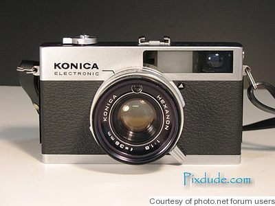Konishiroku (Konica): Konica Auto SE Electronic camera