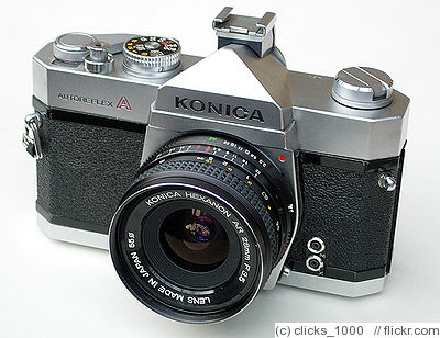 Konishiroku (Konica): Konica Autoreflex A camera