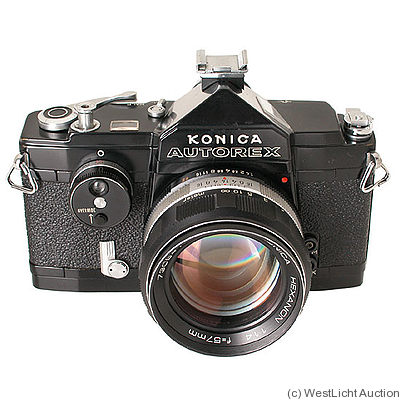 Konishiroku (Konica): Konica Autorex (black) camera