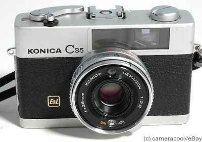 Konishiroku (Konica): Konica C35 E&L camera
