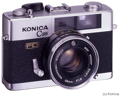 Konishiroku (Konica): Konica C35 FD camera