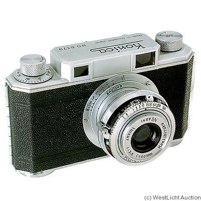 Konishiroku (Konica): Konica I (Made In Occupied Japan) camera