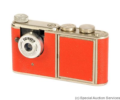 Kunik Walter: Petie Vanity (leather, orange) camera