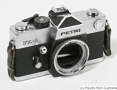 Kuribayashi (Petri): Petri FA-1 camera