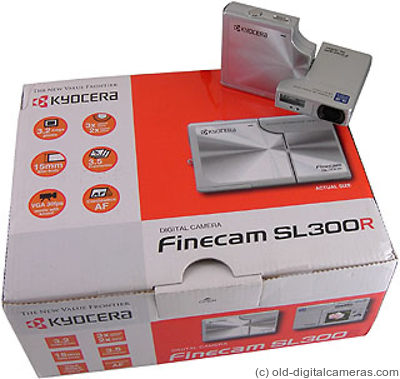 Kyocera: Finecam SL300R camera
