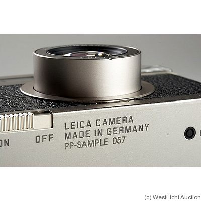 Leitz: Leica CM ’SAMPLE’ camera