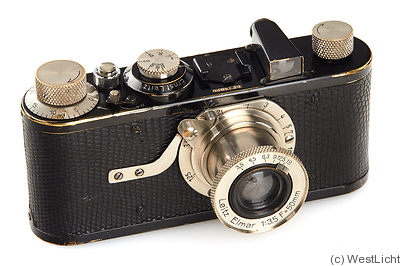 Leitz: Leica I Mod A Luxus (black) camera
