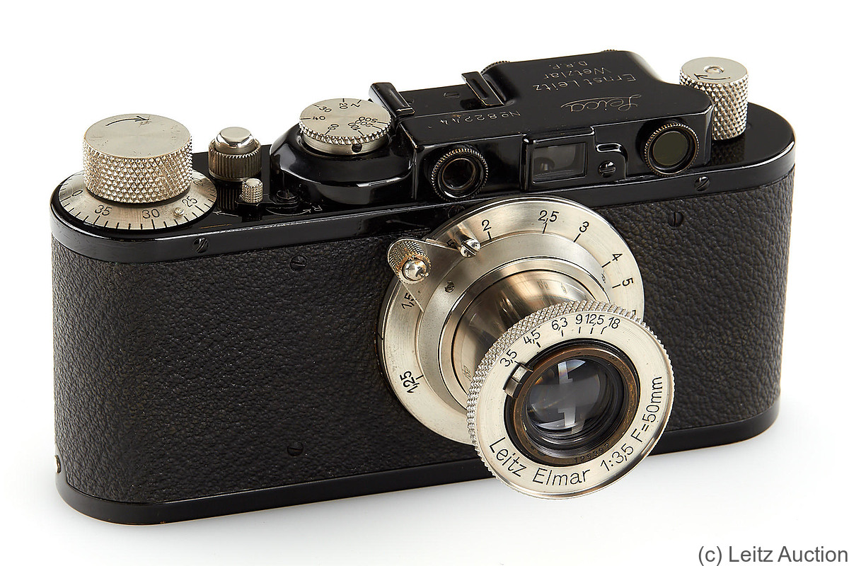 Leitz: Leica II (Mod D) (black) camera