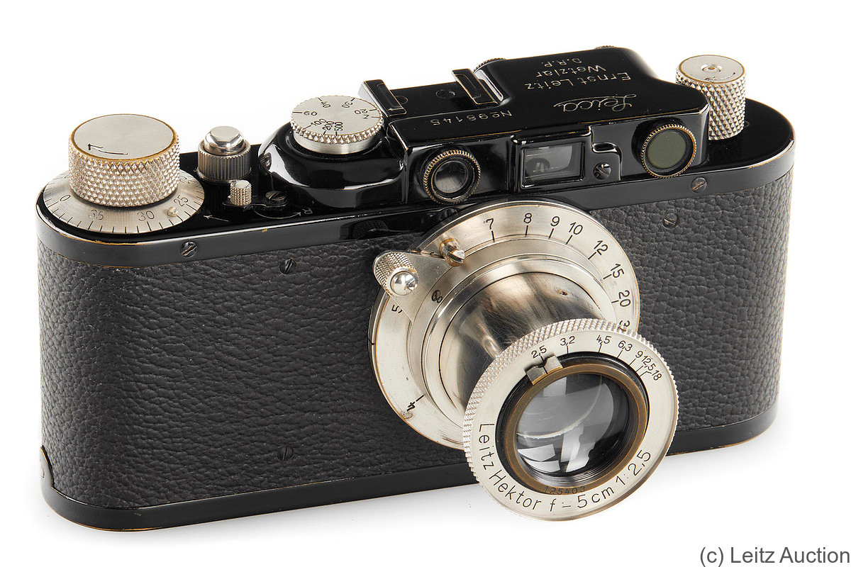 Leitz: Leica II (Mod D) Hektor camera