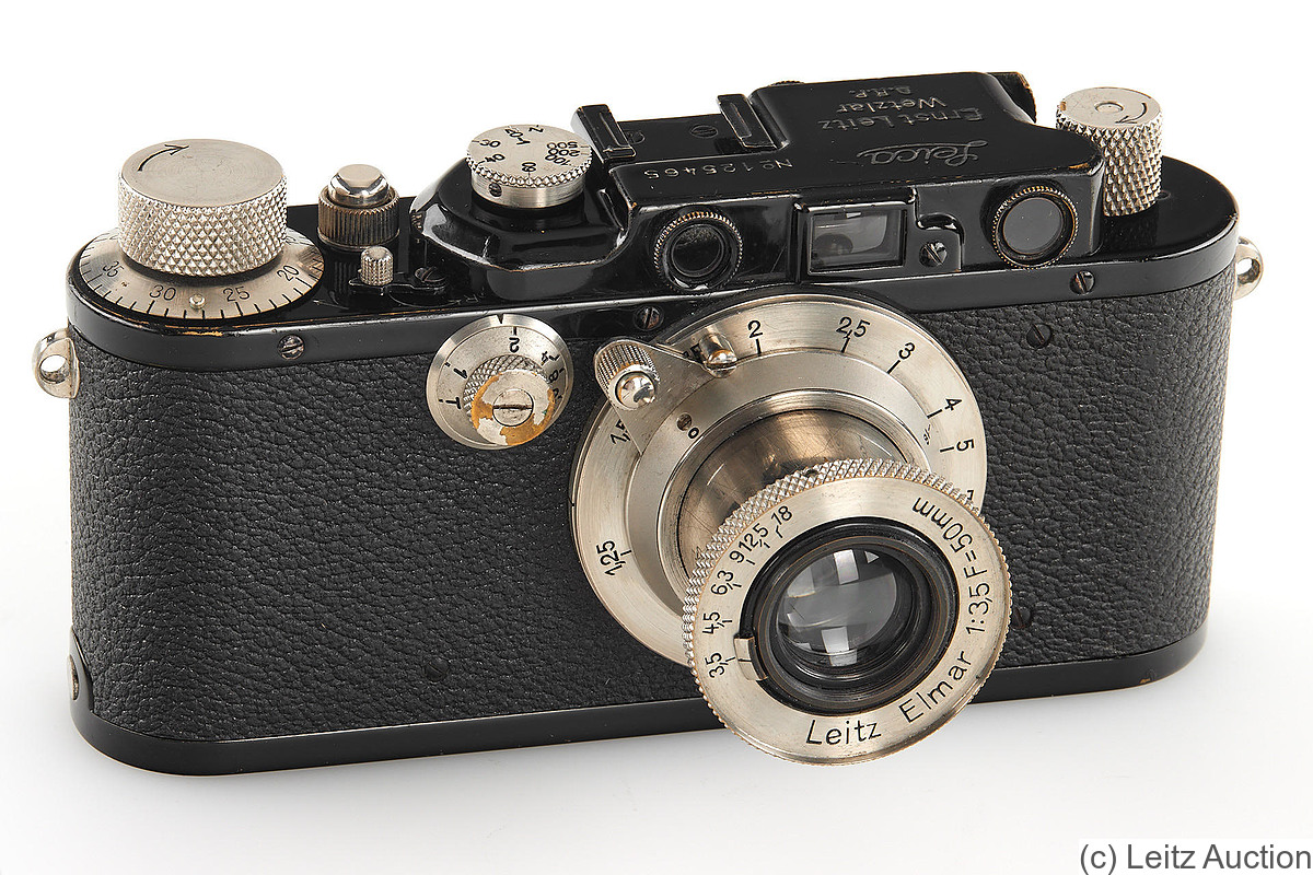 Leitz: Leica III (Mod.F) black camera