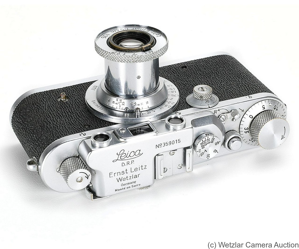 Leitz: Leica IIIa (Mod G) ’Monte en Sarre’ camera