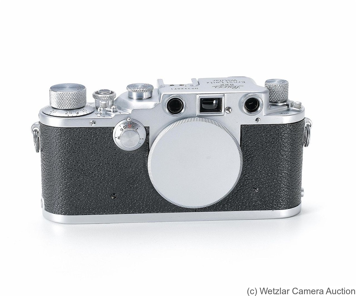 Leitz: Leica IIIc (pre-400.000) camera