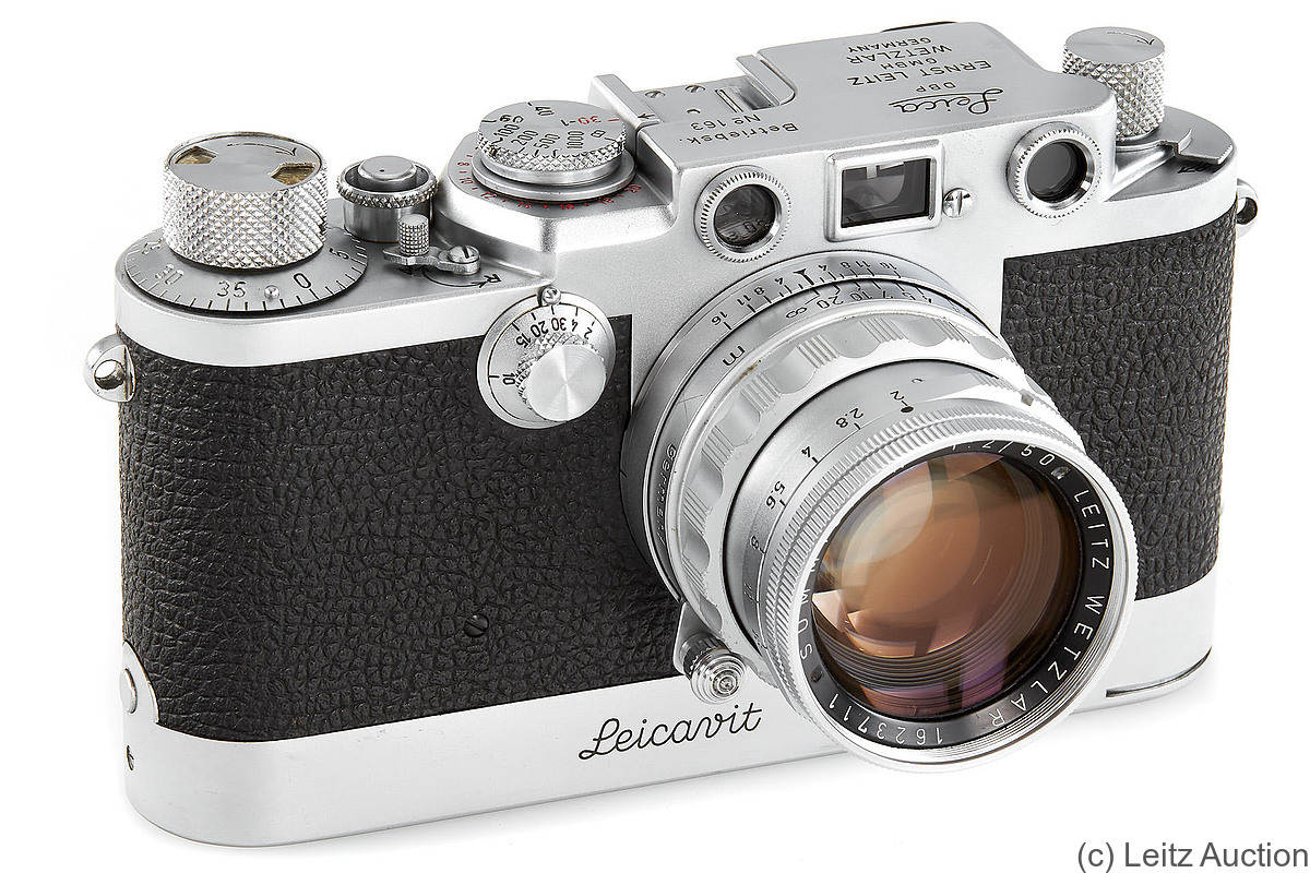 Leitz: Leica IIIf Betriebskamera camera