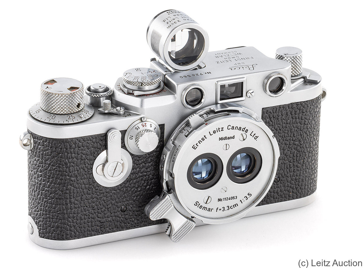 Leitz: Leica IIIf Stemar camera
