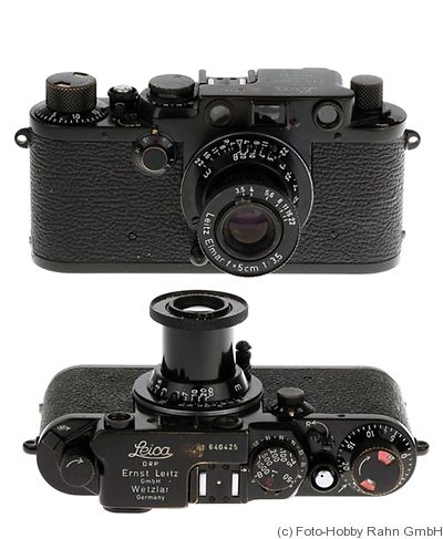 Leitz: Leica IIIf black (non-military) camera