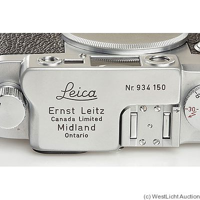 Leitz: Leica IIIg Midland camera