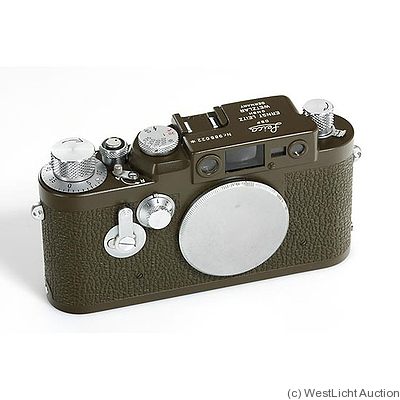 Leitz: Leica IIIg olive camera