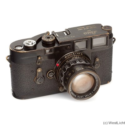Leitz: Leica M3 black paint (Double Stroke) camera