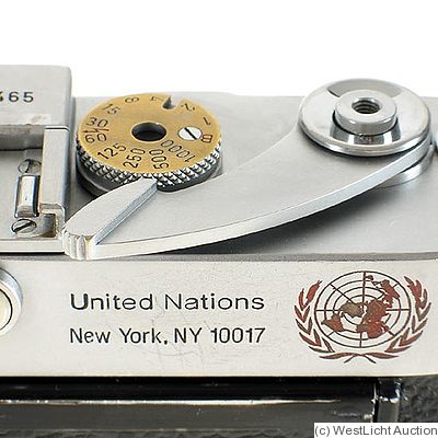 Leitz: Leica M3 chrome United Nations camera