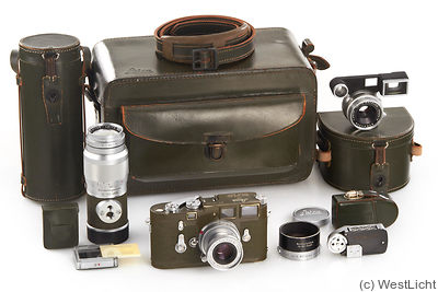Leitz: Leica M3 olive Bundeseigentum (outfit) camera