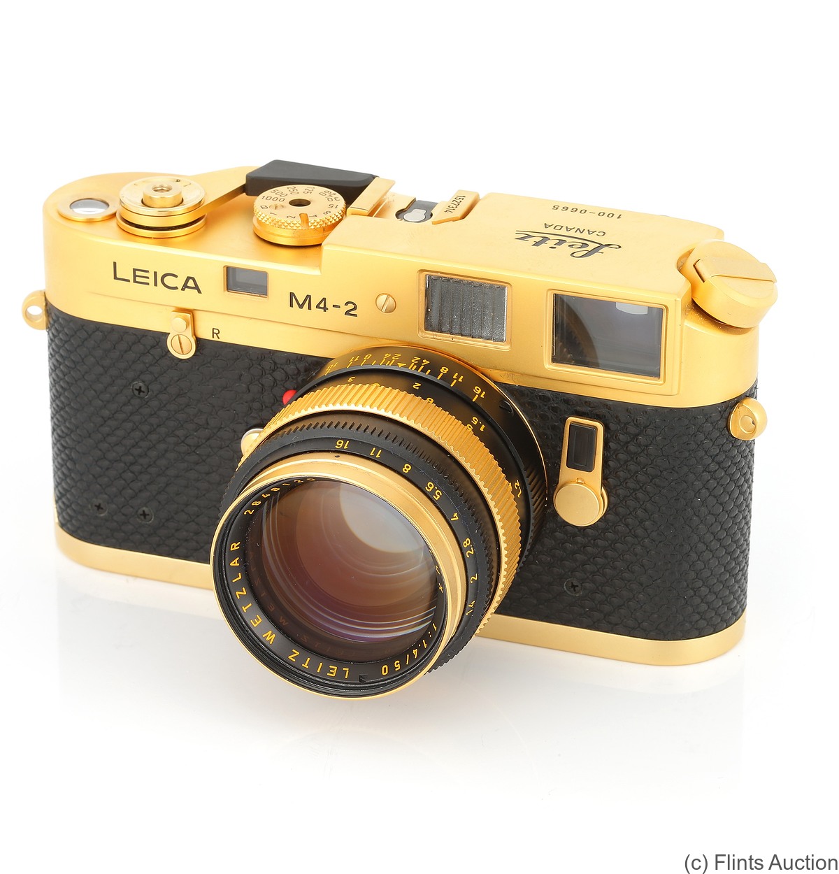 Leitz: Leica M4-2 Gold camera