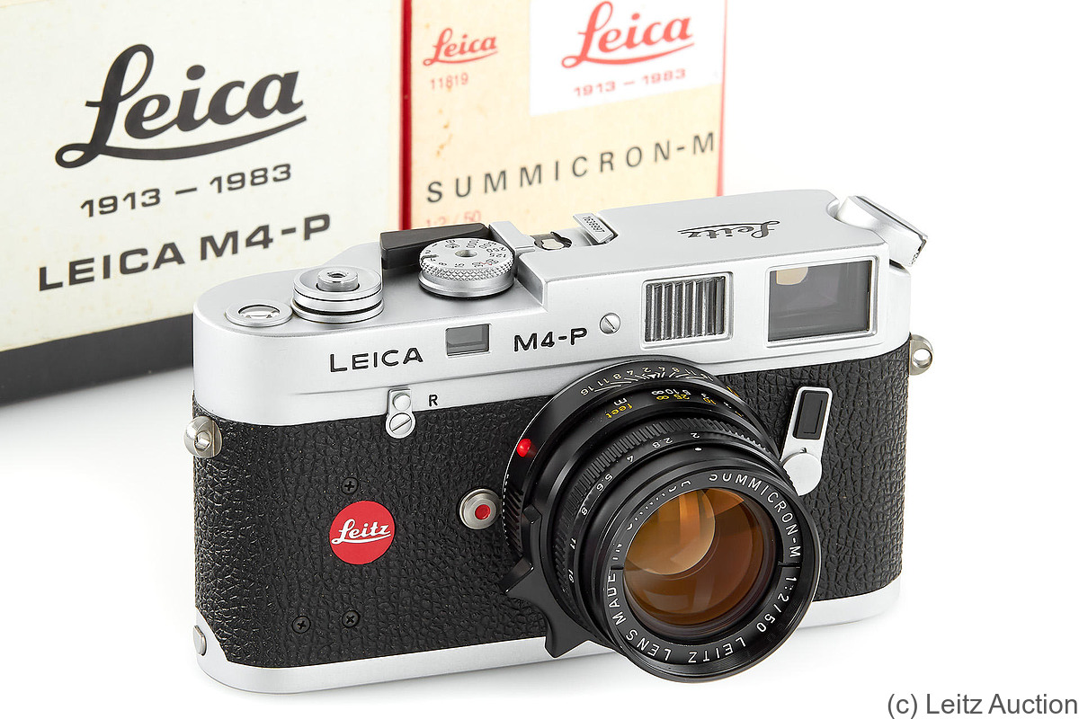 Leitz: Leica M4-P ’1913-1983’ (70th Anniversary) camera
