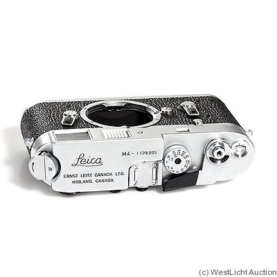 Leitz: Leica M4 chrome ’Ernst Leitz Canada’ camera