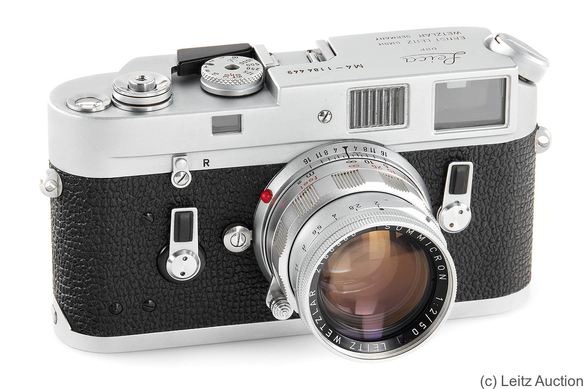 Leitz: Leica M4 chrome camera