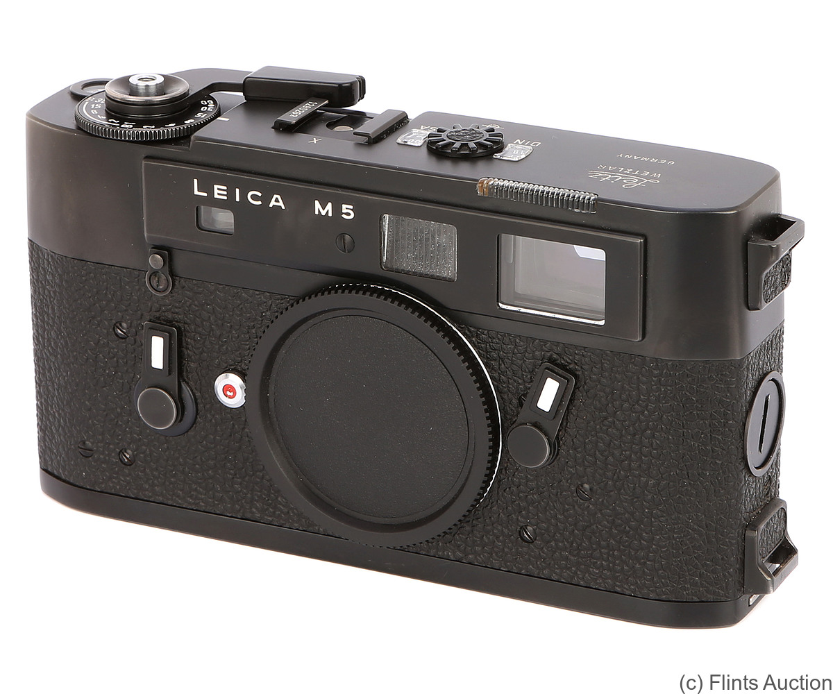 Leitz: Leica M5 black camera