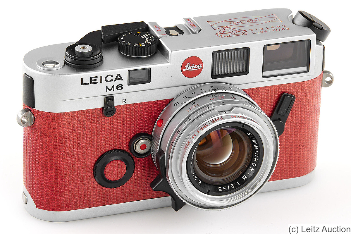 Leitz: Leica M6 ’Royal-Foto’ camera