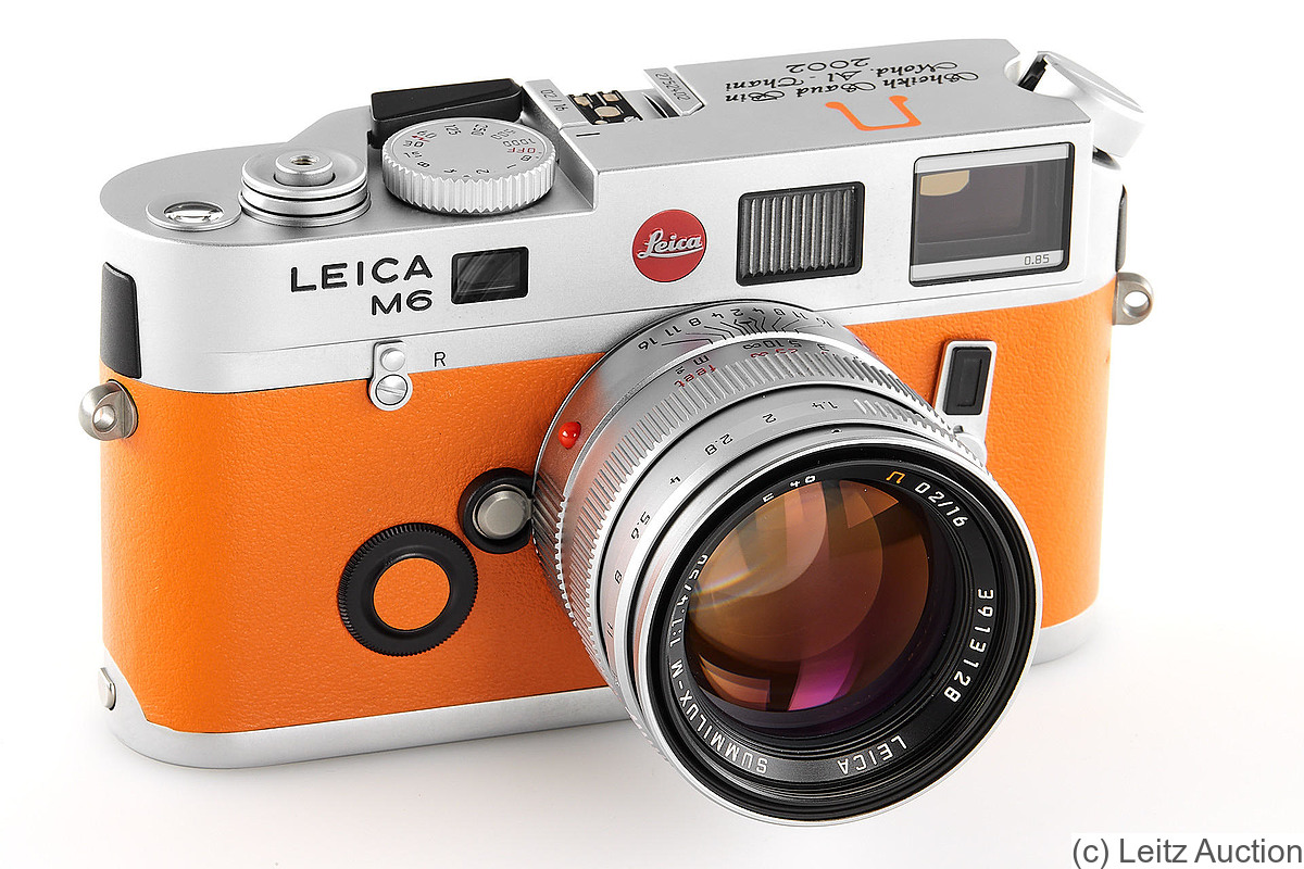 Leitz: Leica M6 ’Sheikh Al-Thani’ camera