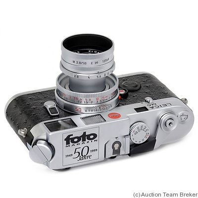 Leitz: Leica M6 'foto magazin 50 Jahre' camera