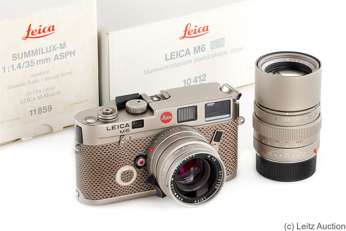 Leitz: Leica M6 Titan (reptile, outfit) camera