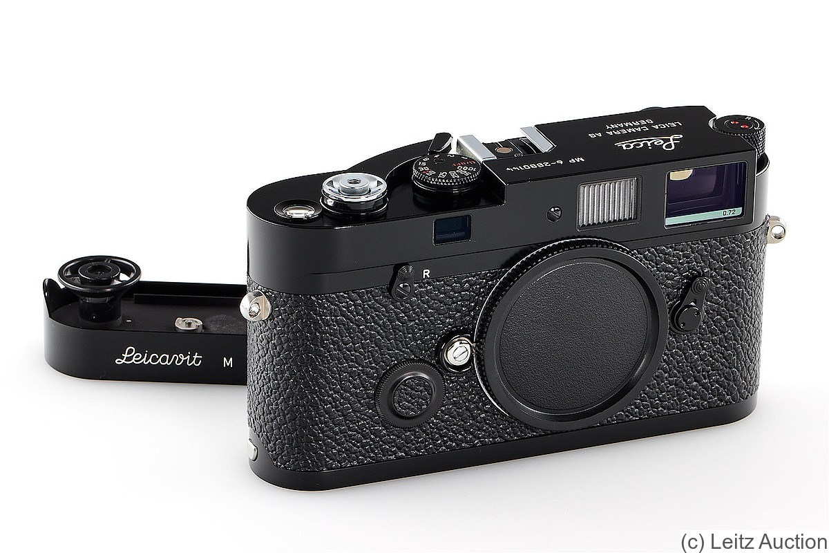 Leitz: Leica MP 6 black (w/Leicavit M) camera