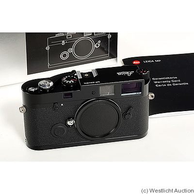 Leitz: Leica MP black (2003) camera