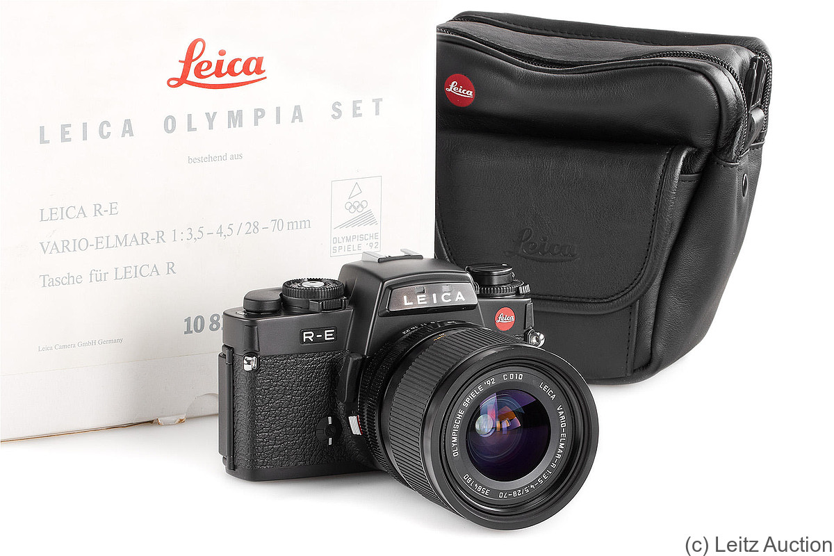 Leitz: Leica R-E Olympia (1992) camera