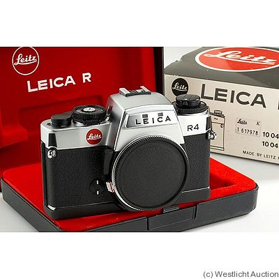 Leitz: Leica R4 camera