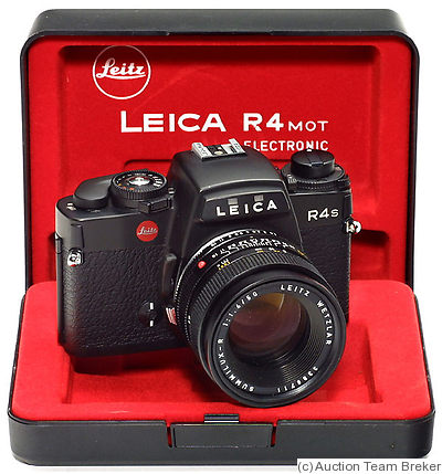 Leitz: Leica R4S Mod. 2 black camera